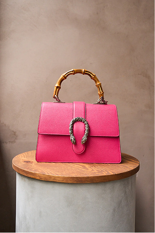 Cognac Statement Tote