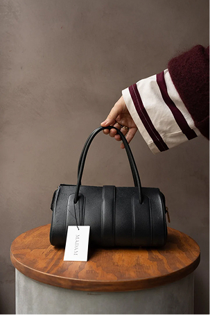 Cognac Leather Backpack
